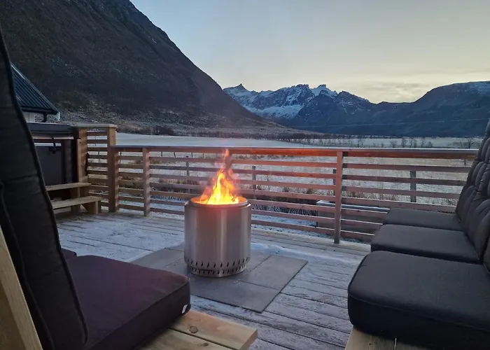Arctic Tromvik With Jacuzzi Casa de Férias